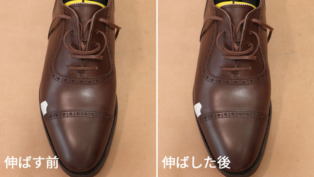 横幅がきつい革靴の伸ばし方 履けなかった靴が履けるように Kutsumedia クツメディア 革靴と靴磨きのブログメディア